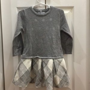 Dress with a flower print